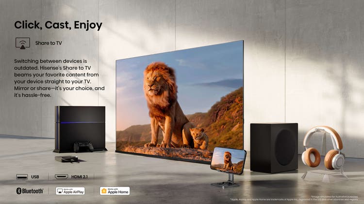 Hisense 108 cm (43 Inch) QLED Ultra HD (4K) Smart TV 43Q6Q
