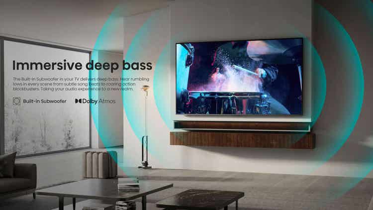 Hisense Real MiniLED 55U6Q PRO 55″ 60Hz 120HSR TV