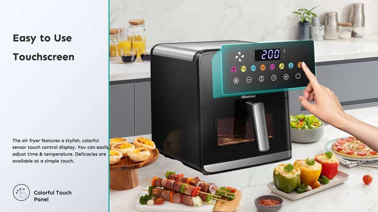 Hisense H09AFBKS4S 8L Air Fryer