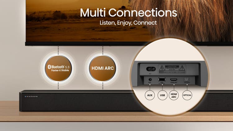 Hisense HS2100 2.1 240W Soundbar