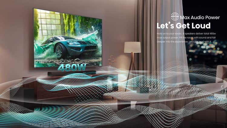 Hisense HS3100 Soundbar 3.1 Channel Soundbar