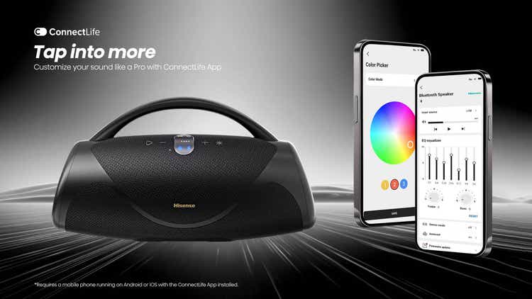 Hisense Voyage Boom Bass Boost Portable Speaker
