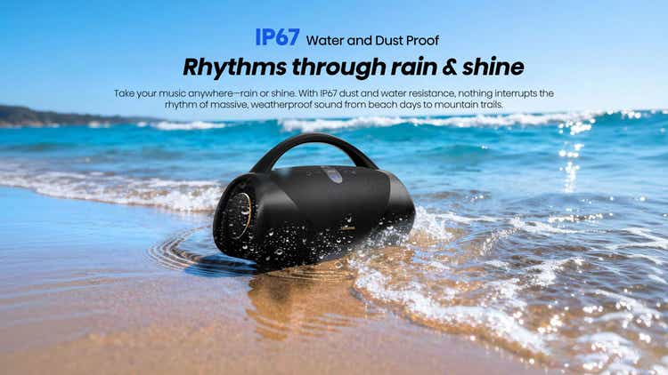 Hisense Voyage Boom Bass Boost Portable Speaker