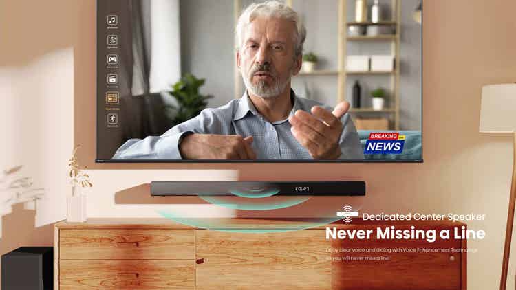 Hisense HS3100 Soundbar 3.1 Channel Soundbar