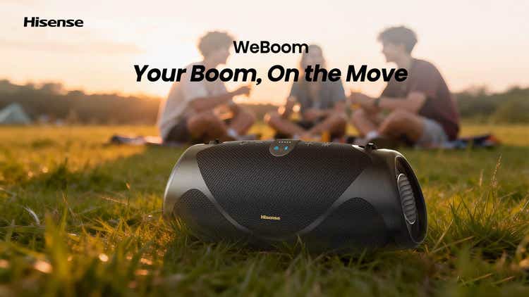 Hisense We Boom Bass Boost Water Proof Speaker