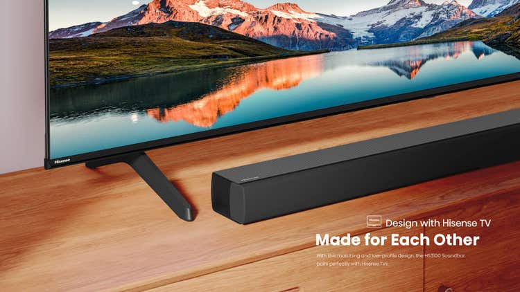 Hisense HS3100 Soundbar 3.1 Channel Soundbar