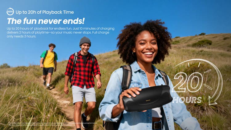 Hisense Flex Boom Portable Bass Boost Water Proof Speaker