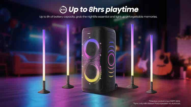 Hisense Party Ray AI Light Effect Speaker