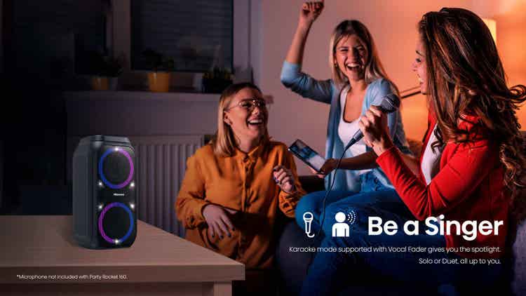 Hisense Party Rocket 160 Portable Speaker