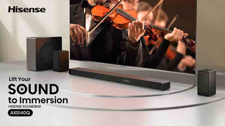 Hisense AX5140Q 5.1.4 Multi Channel Soundbar