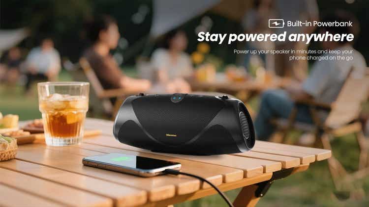 Hisense We Boom Bass Boost Water Proof Speaker