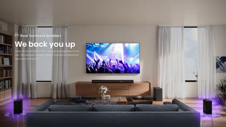 Hisense AX5100Q Soundbar 5.1 Channel Soundbar