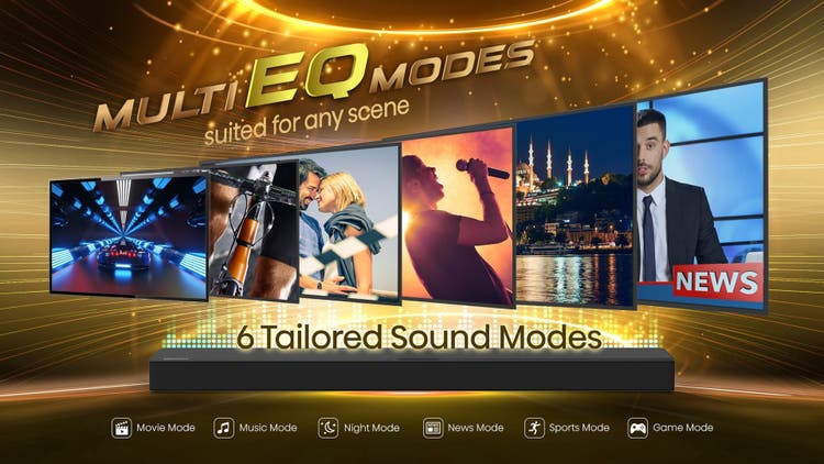 Hisense HS2100 2.1 240W Soundbar
