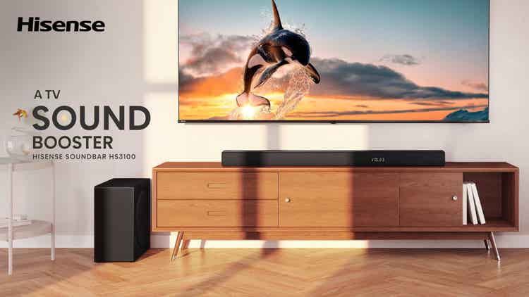 Hisense HS3100 Soundbar 3.1 Channel Soundbar