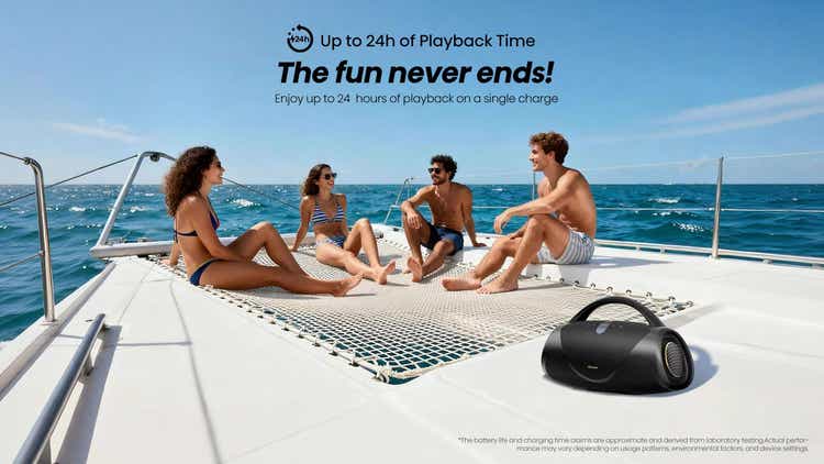 Hisense Voyage Boom Bass Boost Portable Speaker