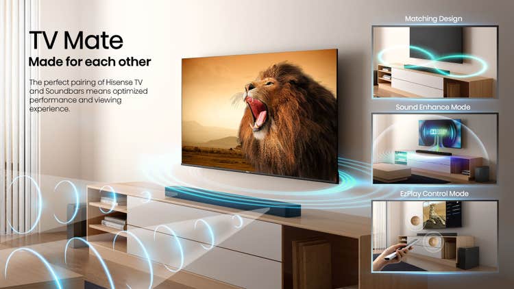 Hisense HS2100 2.1 240W Soundbar