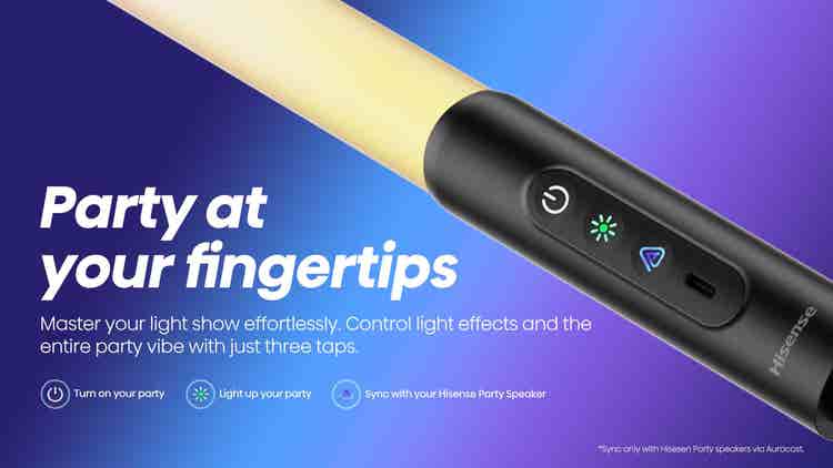 Hisense Party Ray AI Light Effect Speaker