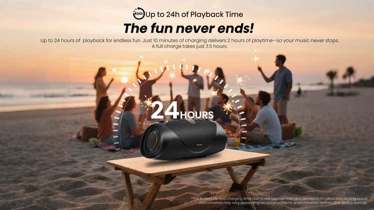 Hisense We Boom Bass Boost Water Proof Speaker