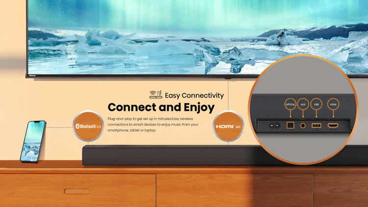 Hisense HS5100 Soundbar 5.1 Channel Soundbar