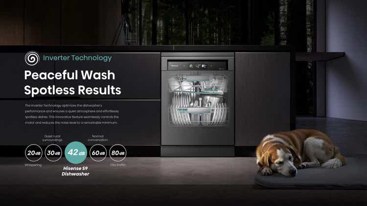 Hisense H15DWTFT 15 Place Dishwasher