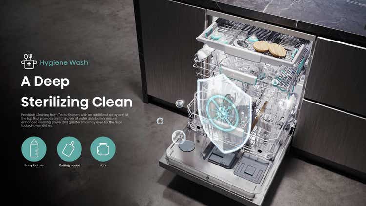Hisense H15DWTFT 15 Place Dishwasher