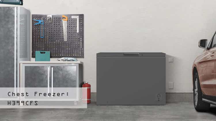 Hisense H399CFS 297L Chest Freezer