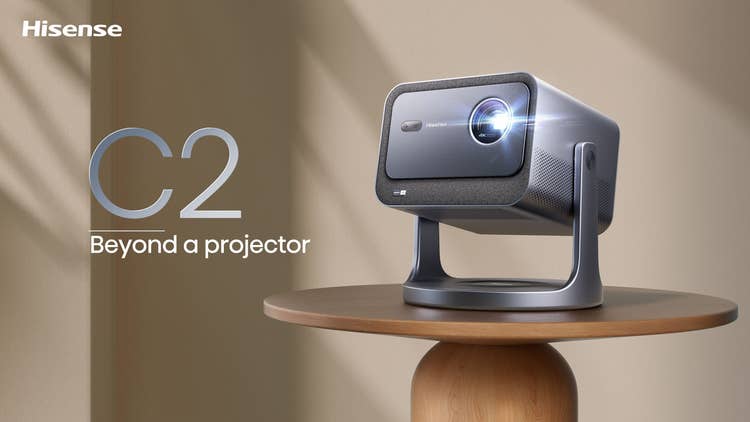 Hisense C2 65”-300” 4K Laser Mini Projector