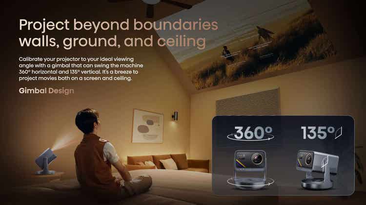 Hisense C2 Ultra 65”-300” Laser 4K Mini Projector