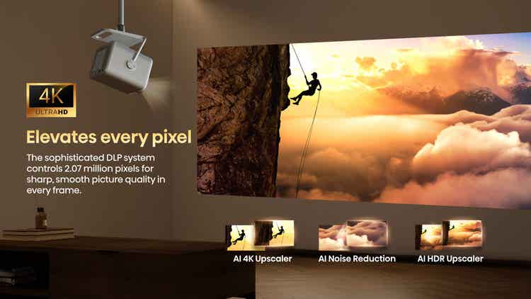 Hisense M2 PRO 65”-200” 4K Laser Mini Projector
