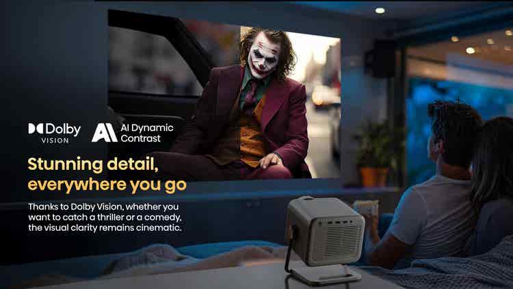 Hisense M2 PRO 65”-200” 4K Laser Mini Projector