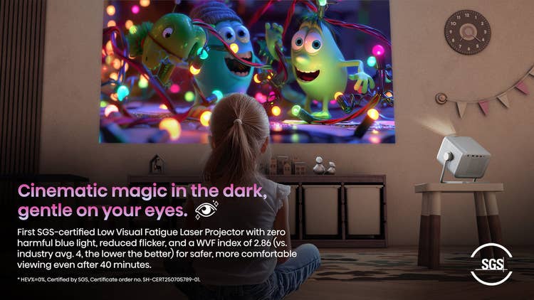 Hisense M2 PRO 65”-200” 4K Laser Mini Projector