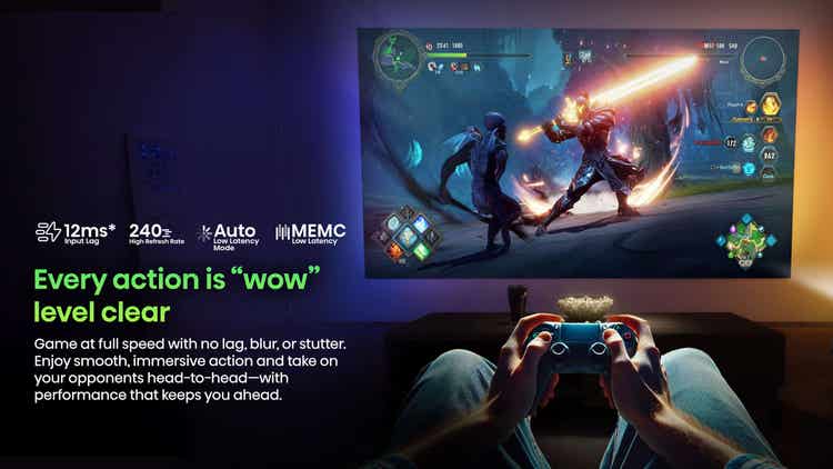Hisense M2 PRO 65”-200” 4K Laser Mini Projector