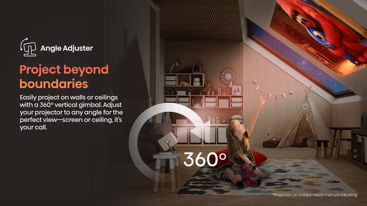Hisense M2 PRO 65”-200” 4K Laser Mini Projector