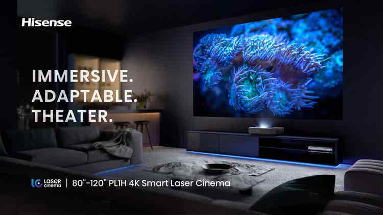 Hisense PL1H 80”-120” 4K Smart Laser Cinema