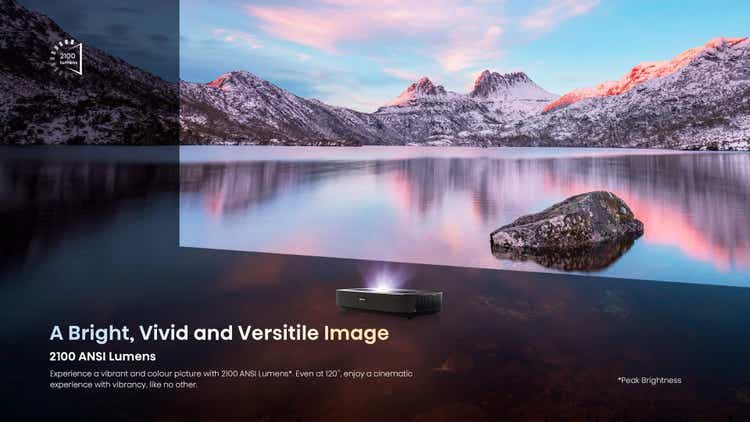 Hisense PL1H 80”-120” 4K Smart Laser Cinema