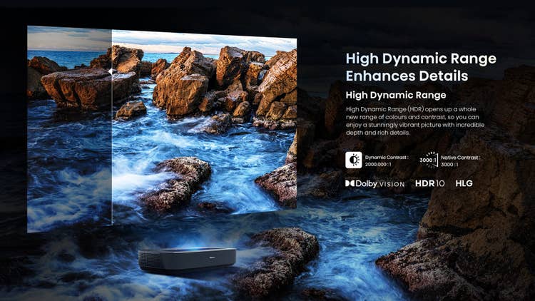Hisense PL1H 80”-120” 4K Smart Laser Cinema