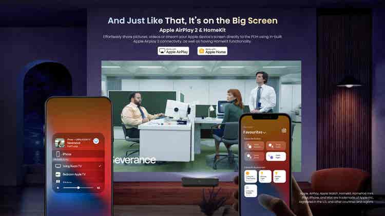 Hisense PL1H 80”-120” 4K Smart Laser Cinema
