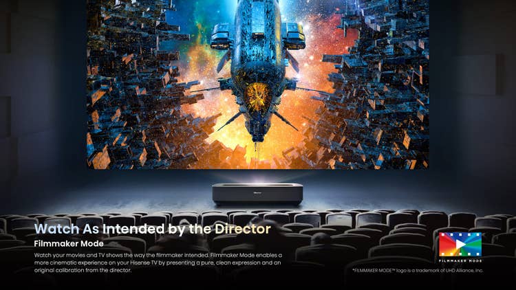 Hisense PL1H 80”-120” 4K Smart Laser Cinema