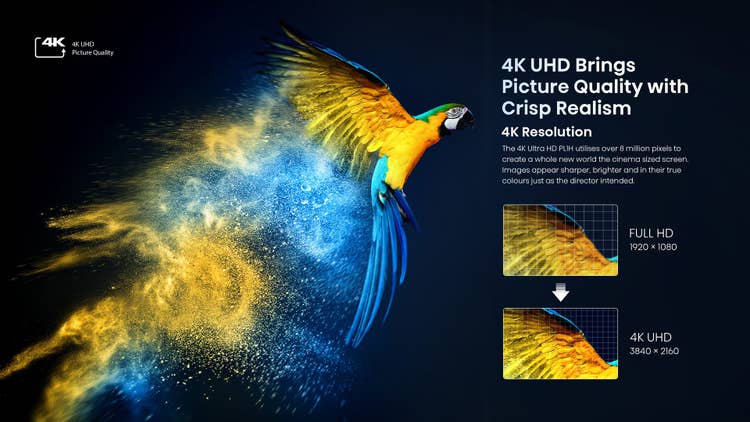Hisense PL1H 80”-120” 4K Smart Laser Cinema