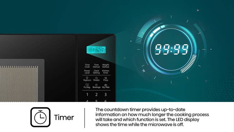 Hisense H20MOBS11 20L Digital Microwave Oven