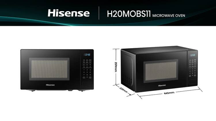 Hisense H20MOBS11 20L Digital Microwave Oven