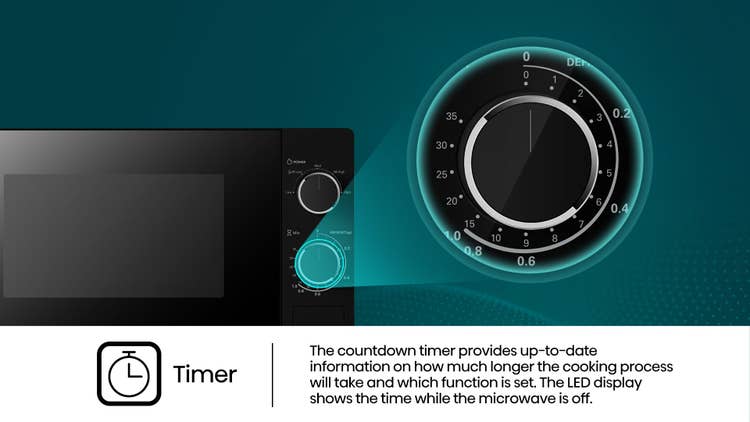 Hisense H20MOBS10 20L Manual Microwave Oven