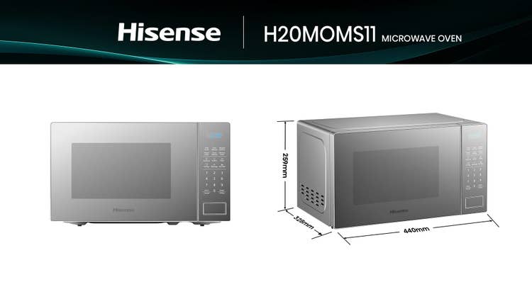 Hisense H20MOMS11 20L Microwave Oven