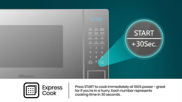 Hisense H20MOMS11 20L Microwave Oven
