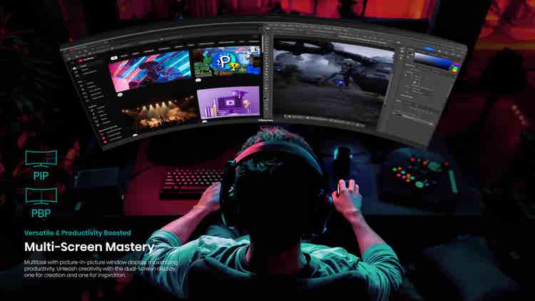 Hisense 34G6K PRO 34" 180Hz Curved Gaming Monitor