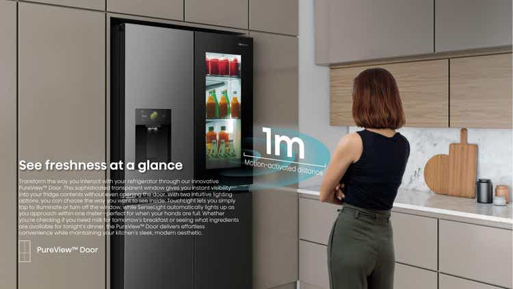 Hisense H820FSB-IMV PureView Series 601L Multi Door Refrigerator