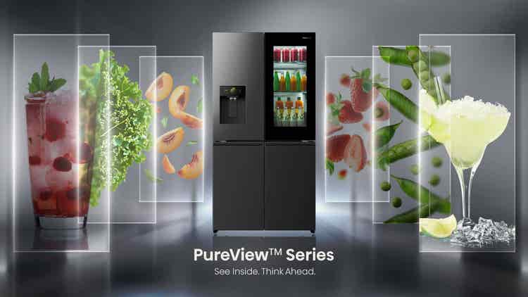 Hisense H820FSB-IMV PureView Series 601L Multi Door Refrigerator