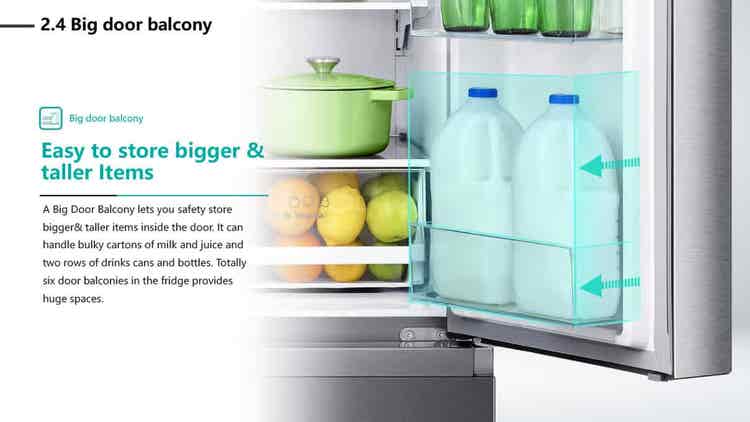H751FS-WD Multi Door 579L Refrigerator