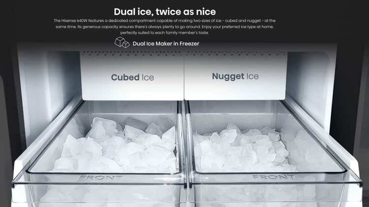 Hisense H820FSB-IMV PureView Series 601L Multi Door Refrigerator