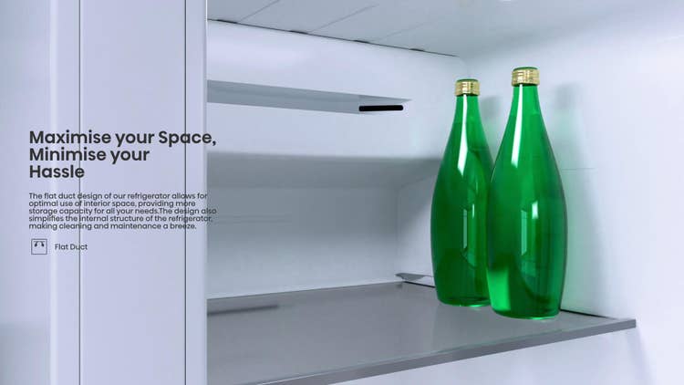 Hisense H680SMIB-WD 541L Side By Side Refrigerator